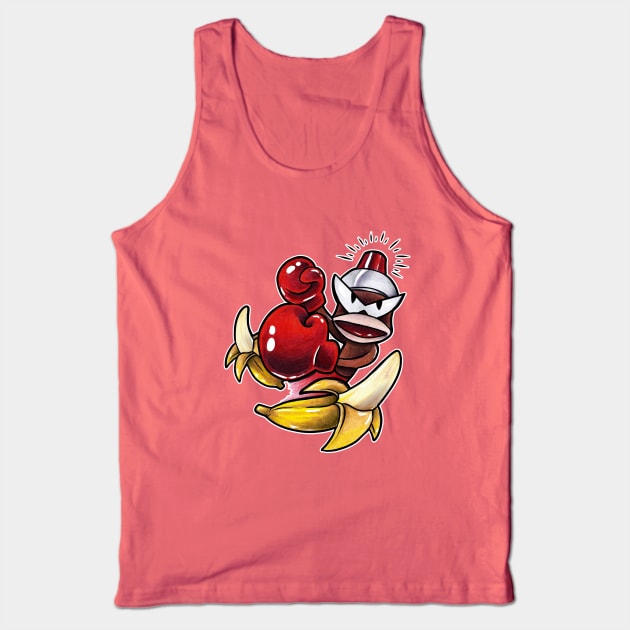 Go Monkey Go Tank Top by CleverAvian